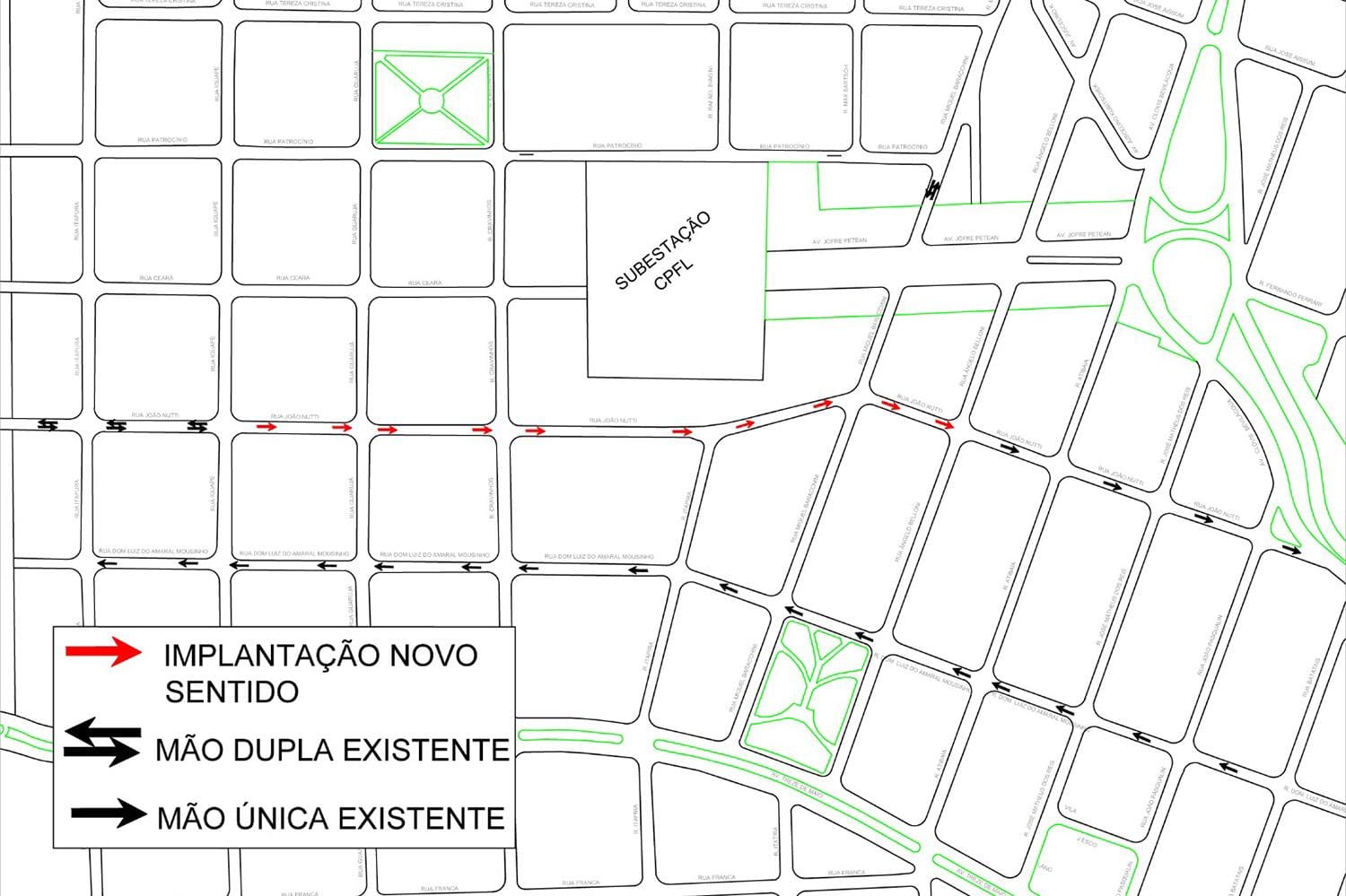 Trecho da Rua João Nutti terá circulação em mão única a partir de terça-feira em Ribeirão Preto