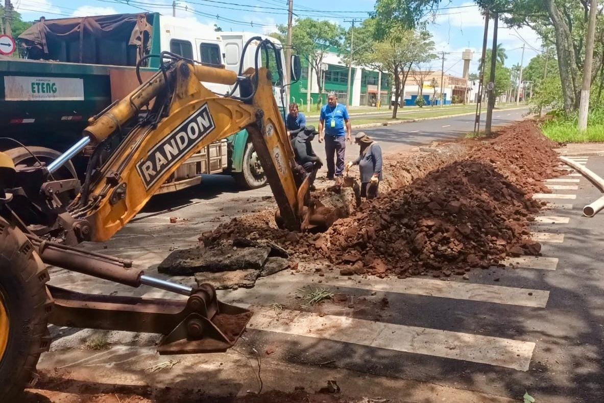 Prefeitura conclui ampliação de rede na Avenida Mogiana e promete melhora no abastecimento