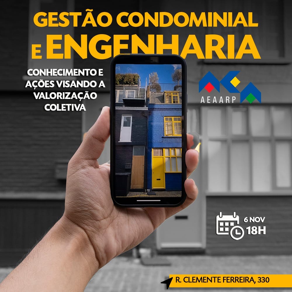 Ribeirão Preto recebe seminário sobre gestão técnica de condomínios com entrada solidária