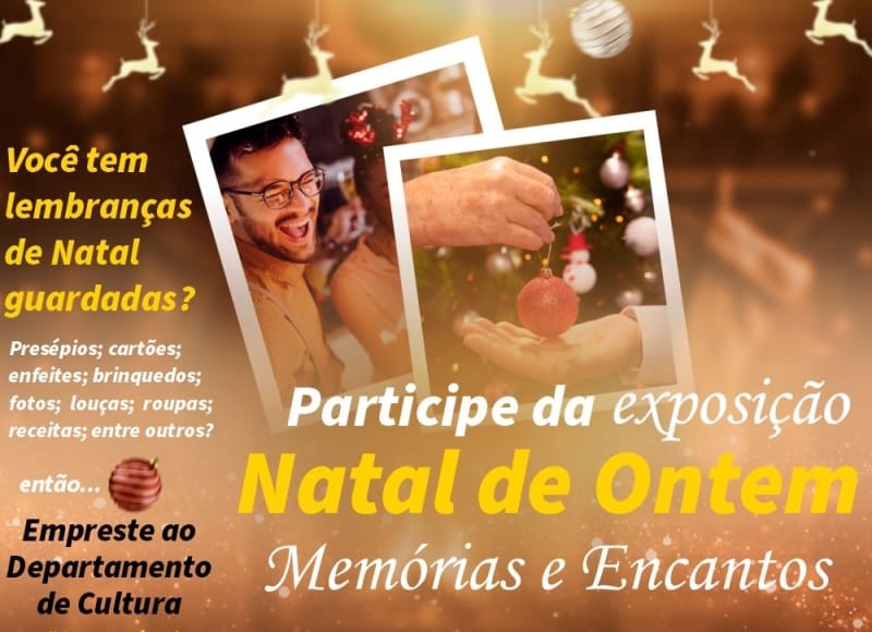 Santa Rosa de Viterbo abre chamada para empréstimo de objetos na exposição 'Natal de Ontem'