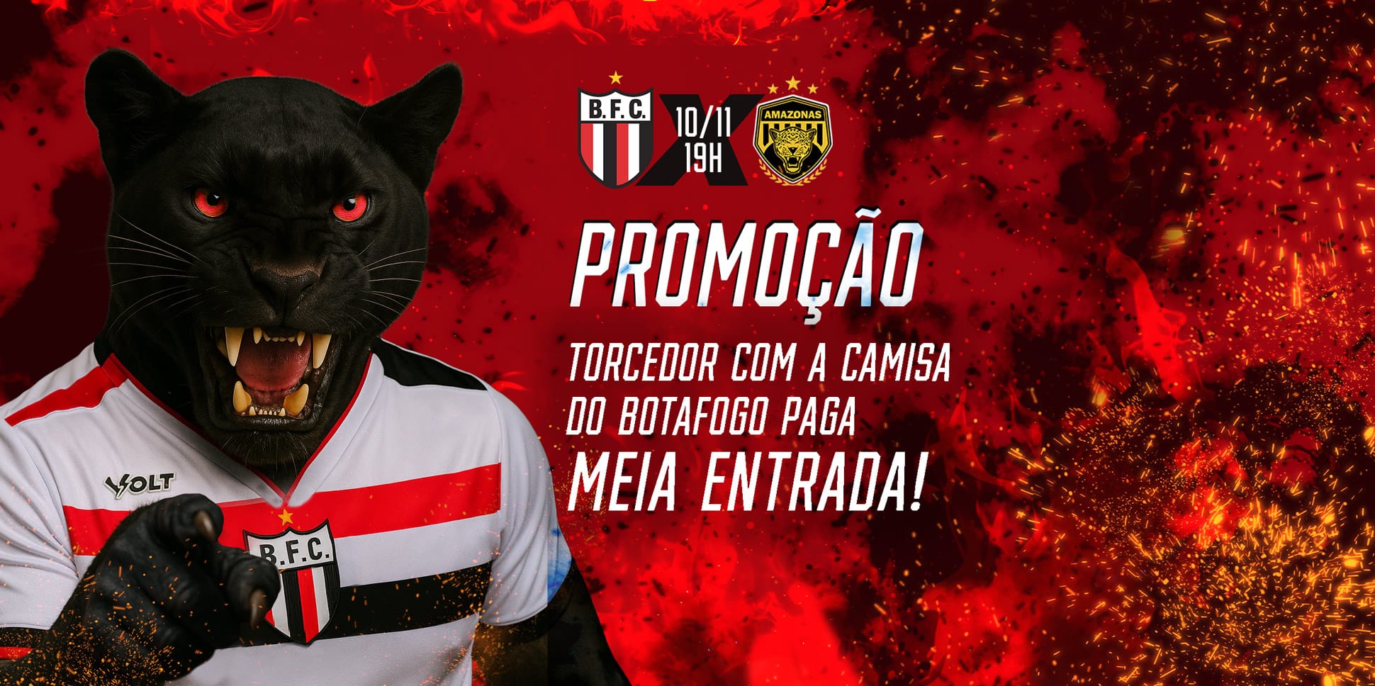 Botafogo reduz preços de ingressos e busca apoio da torcida contra o Amazonas pela Série B