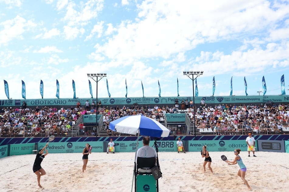 Finais do ITF Sand Series chegam a Ribeirão Preto com as melhores duplas do mundo e premiação recorde