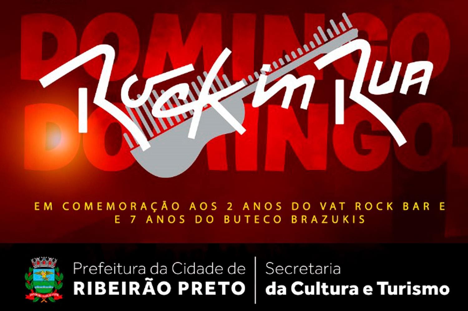 Rock in Rua volta ao Centro com bandas, food trucks e campanha solidária neste domingo