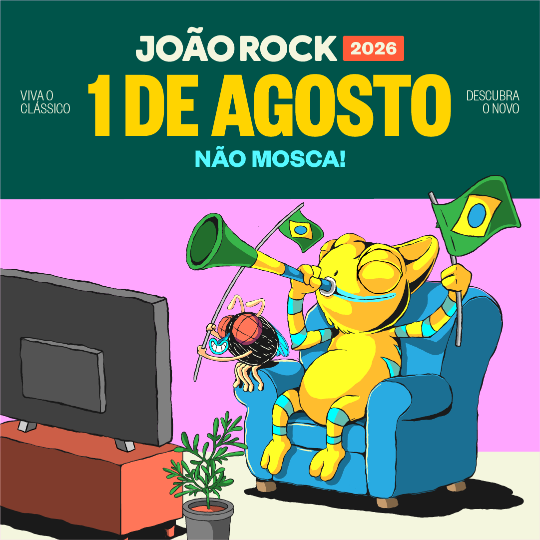 João Rock 2026 é remarcado para 1º de agosto para não coincidir com jogos da seleção