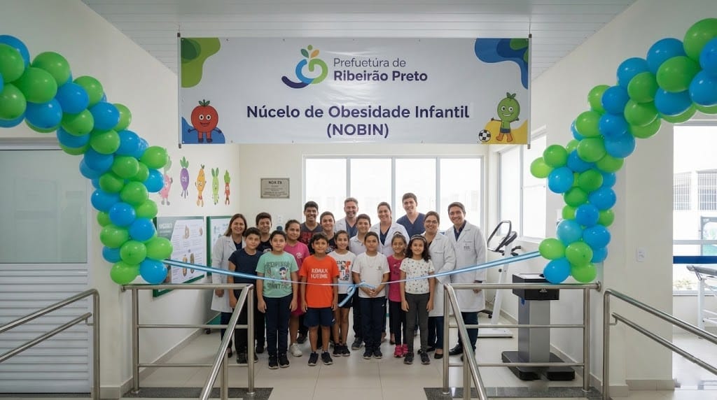 Ribeirão inaugura núcleo especializado para tratar obesidade infantil e lança protocolo municipal