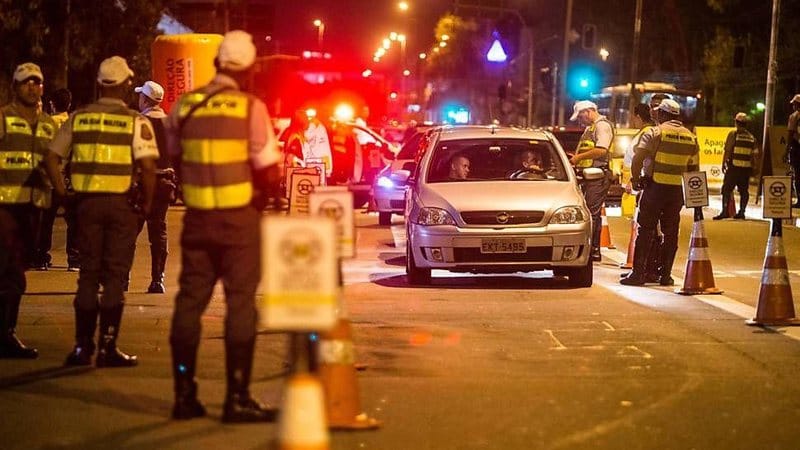 Blitz da Lei Seca autuou 18 motoristas em Sertãozinho durante fiscalização do Detran-SP