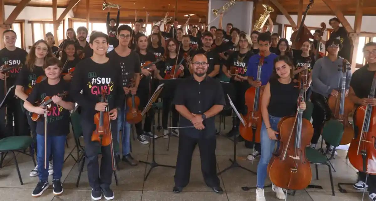 Orquestra Sinfônica do GURI faz concerto gratuito em Ribeirão Preto com repertório de compositores brasileiros