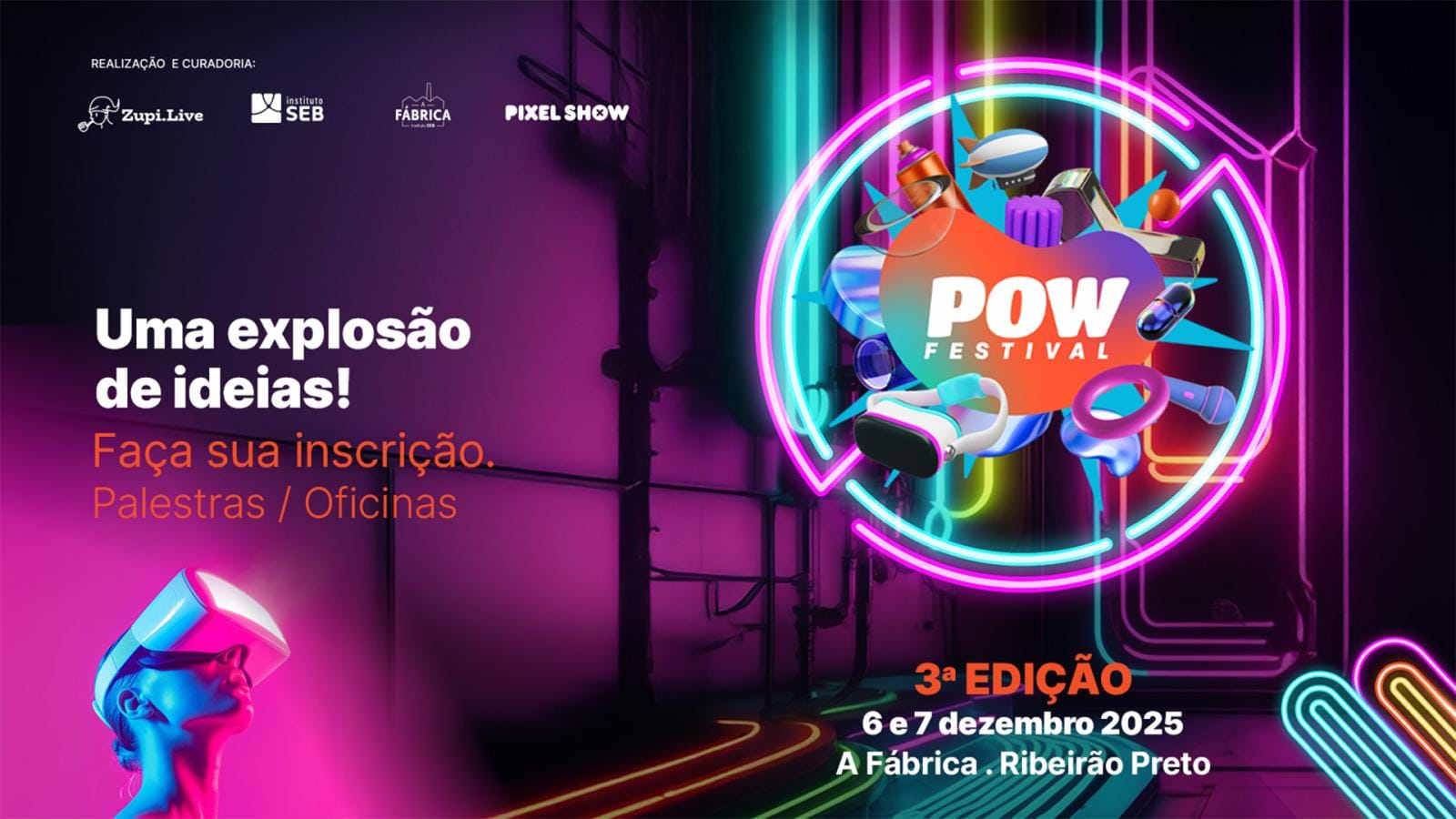 POW Festival traz palestra sobre moda e IA com artista que transforma bordado em algoritmo