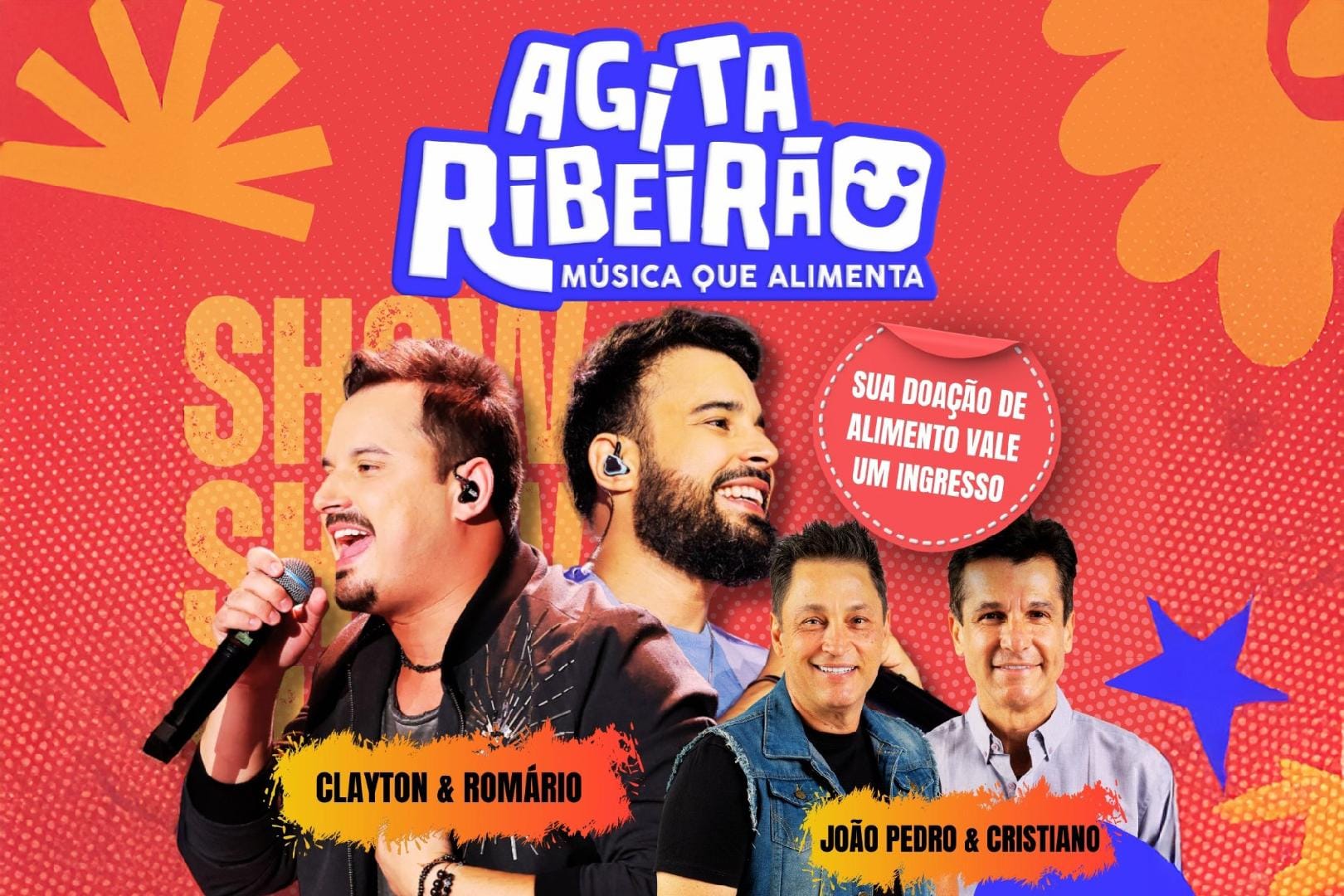 Prefeitura inicia troca de alimentos por ingressos para show solidário no Palma Travassos