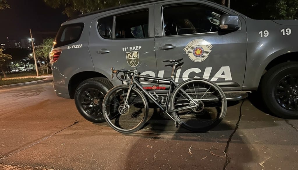 BAEP recupera bicicleta de R$100 mil furtada de ciclista da seleção em Ribeirão Preto