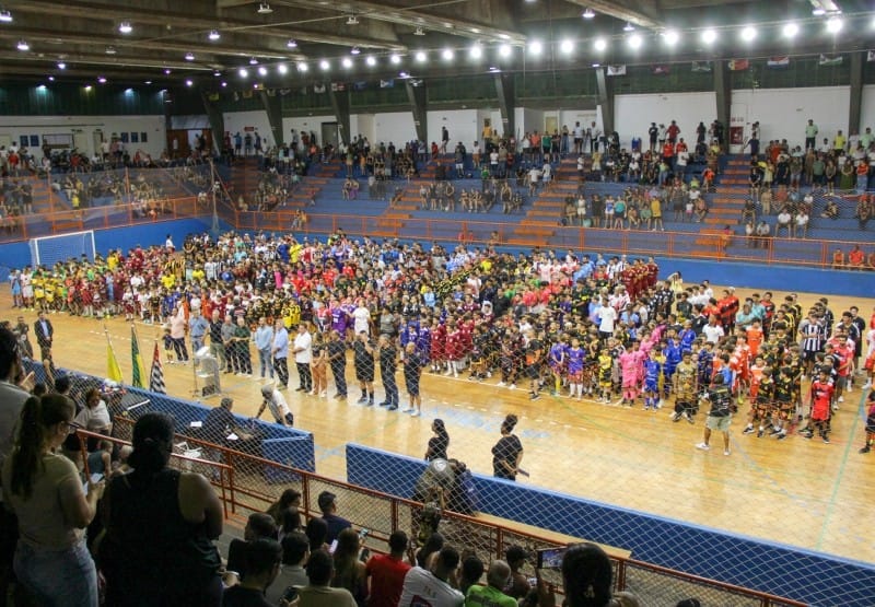 Copa SMEL de Futsal 2026 começa em Sertãozinho com ginásio lotado e 112 equipes inscritas