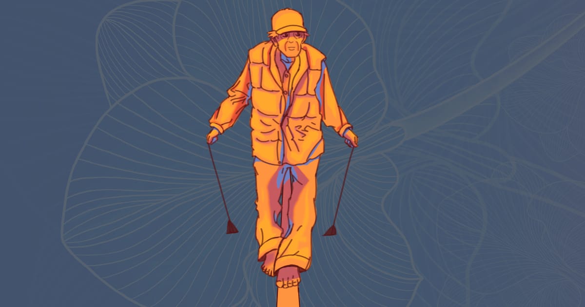 USP-Ribeirão Preto recruta idosos para estudo sobre treino de caminhada em trave para prevenir quedas