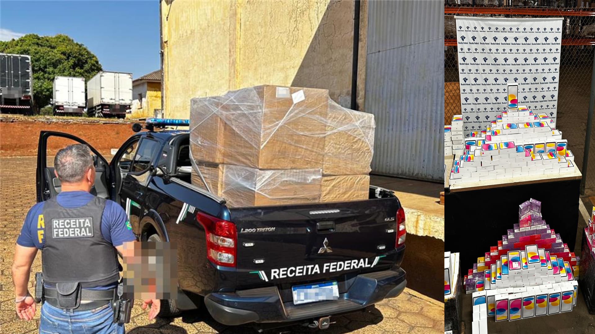 Receita Federal apreende 103 pacotes com mercadorias irregulares no CTCE de Ribeirão Preto