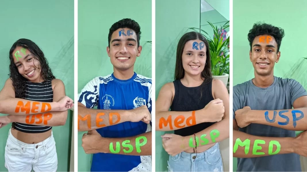 Quatro alunos de escola estadual de Cravinhos conquistam vagas em Medicina da USP pelo Provão Paulista