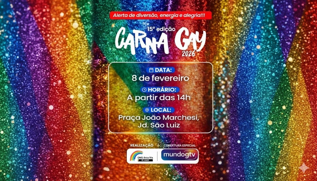 Carnagay 2026 anuncia atrações e promete festa diversa na Praça João Marchesi