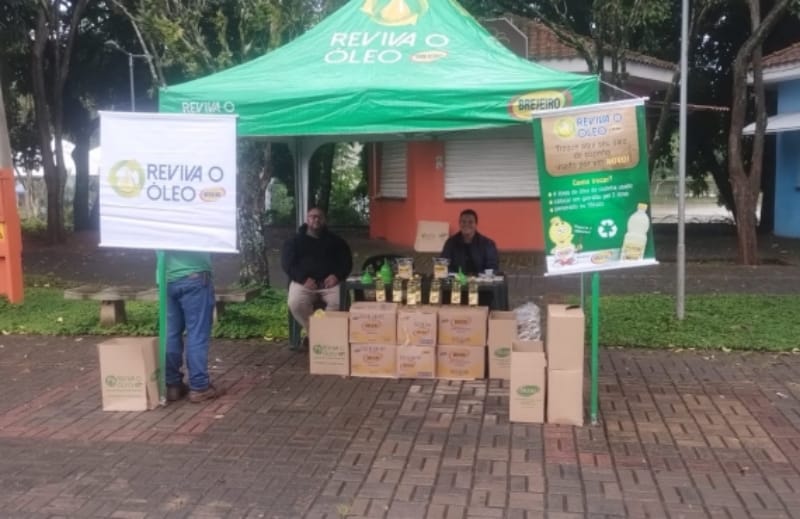 Batatais recolhe 510 litros de óleo na campanha 'Reviva o Óleo' apesar da chuva