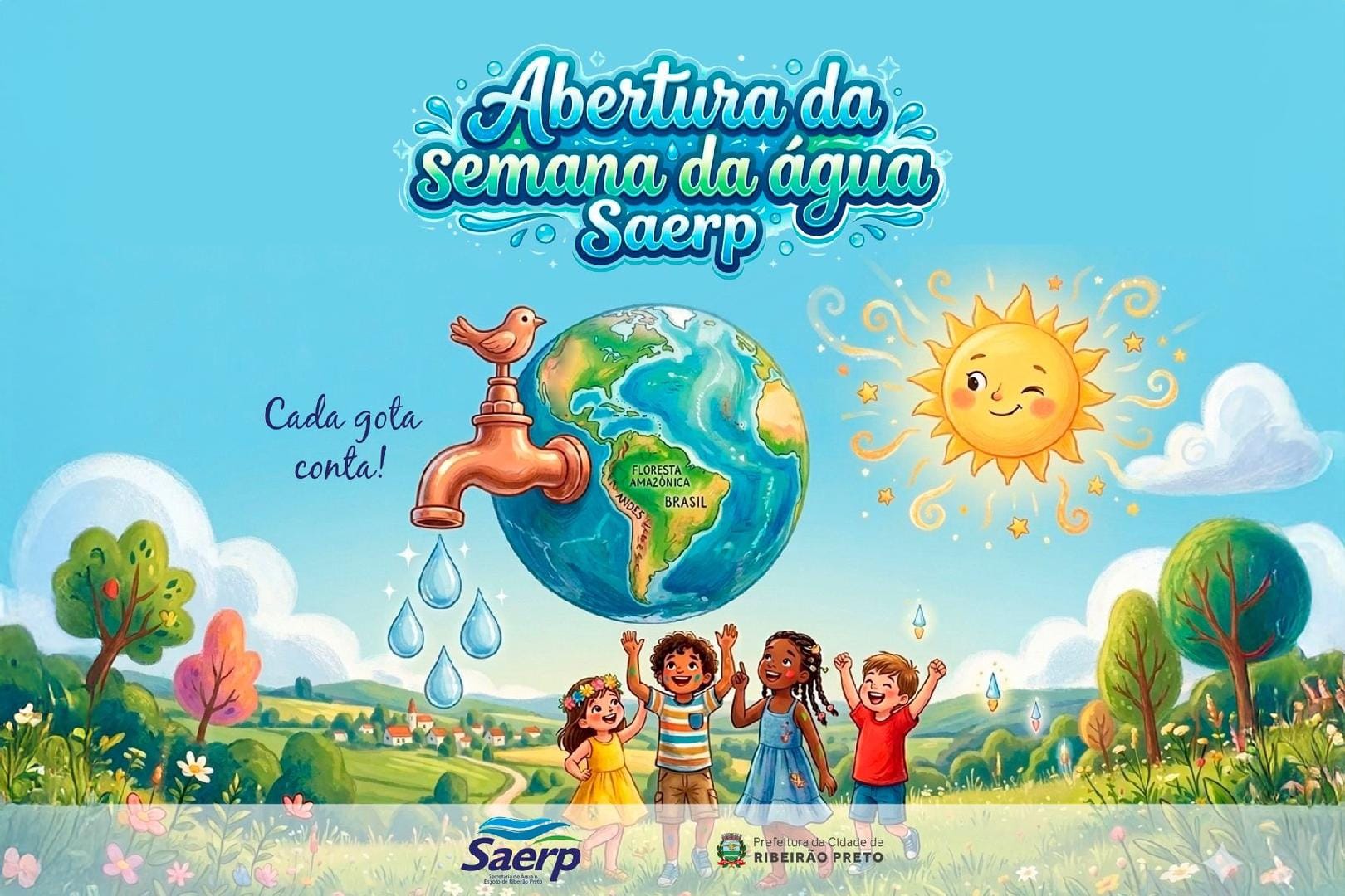 Semana da Água começa em Ribeirão Preto com atividades educativas e visita ao poço histórico