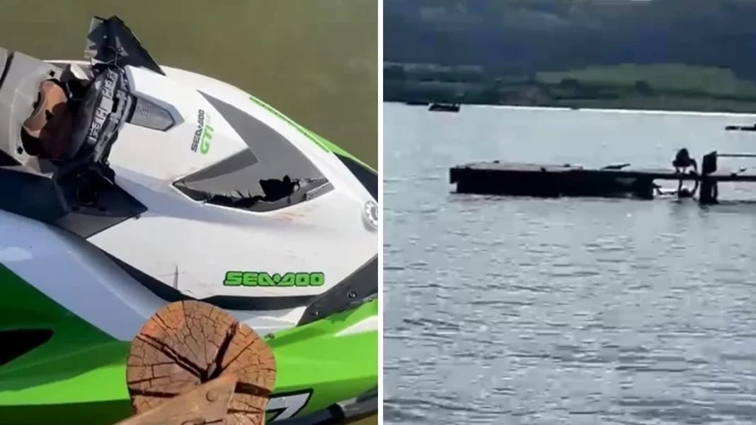 Piloto fica ferido após moto aquática atingir mesmo píer onde seis morreram no fim de fevereiro
