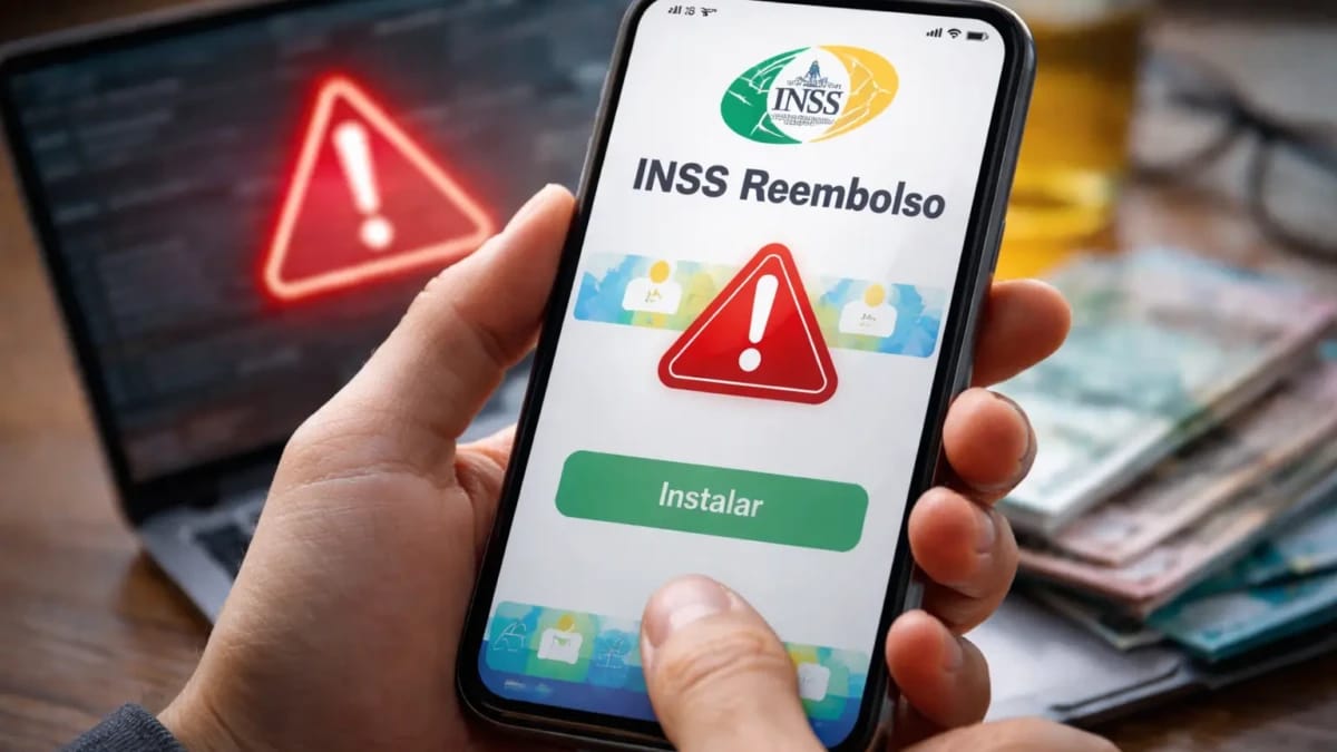 Golpe por app falso do INSS com trojan bancário é identificado; veja como evitar