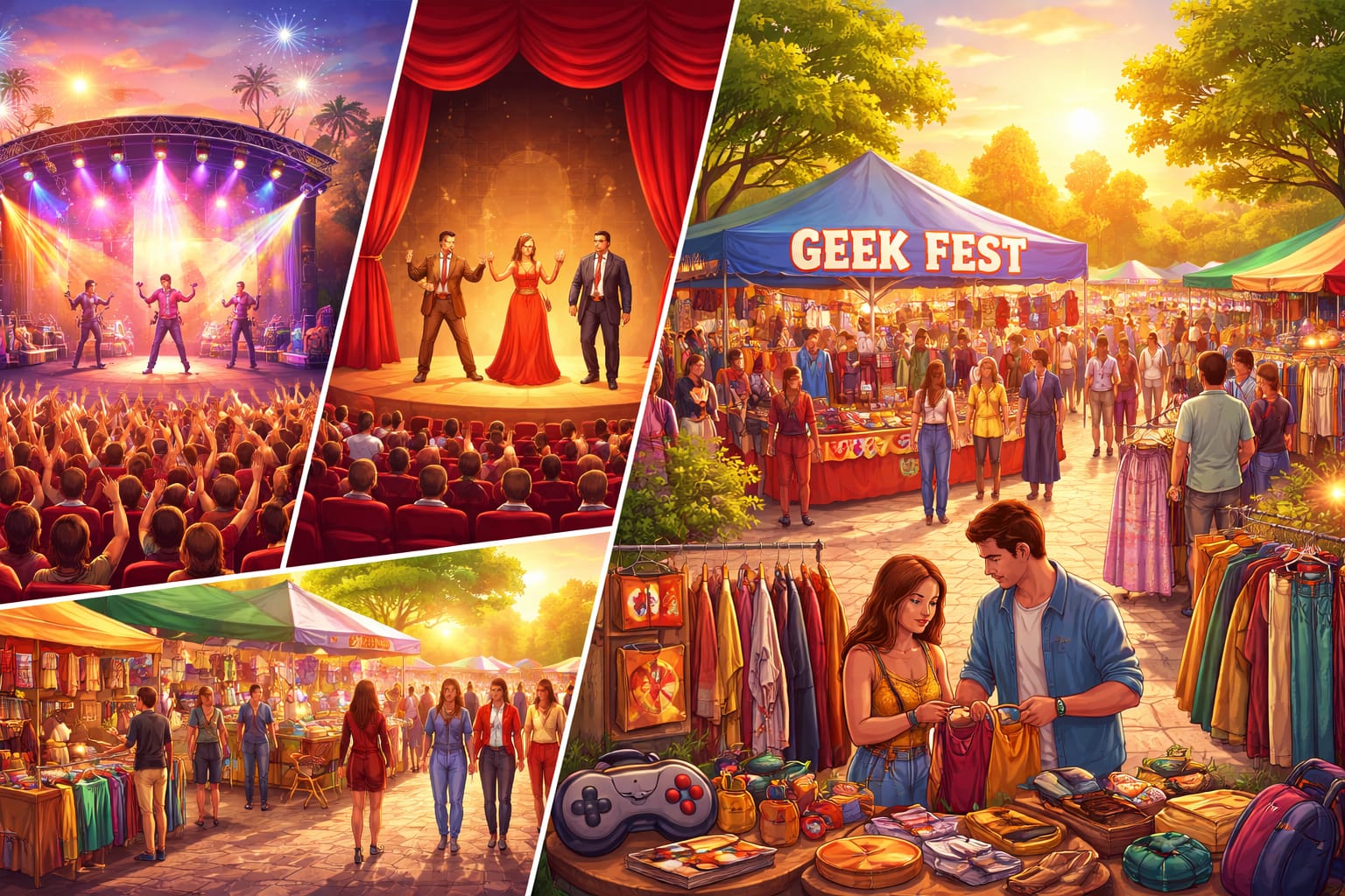 Agenda do fim de semana: shows, teatro, festival geek e feira de brechós em Ribeirão Preto e região