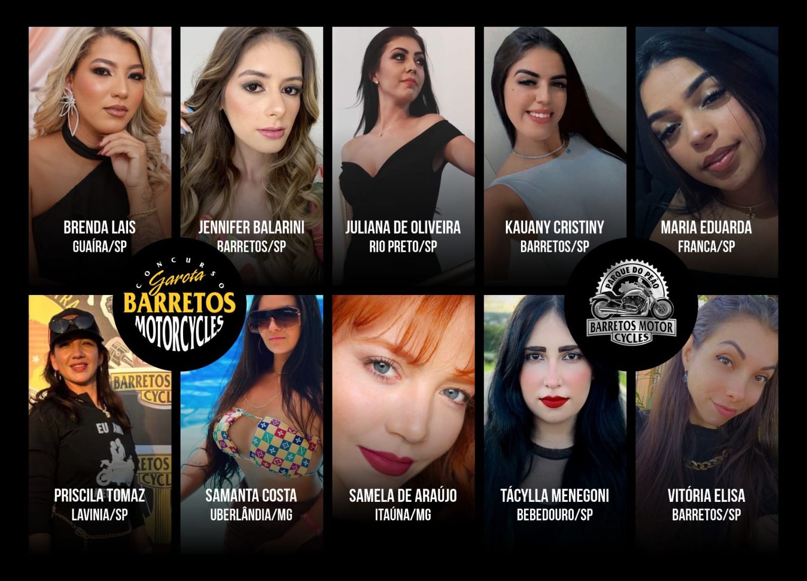 Concurso Garota Motorcycles anuncia finalistas e movimenta programação em Barretos