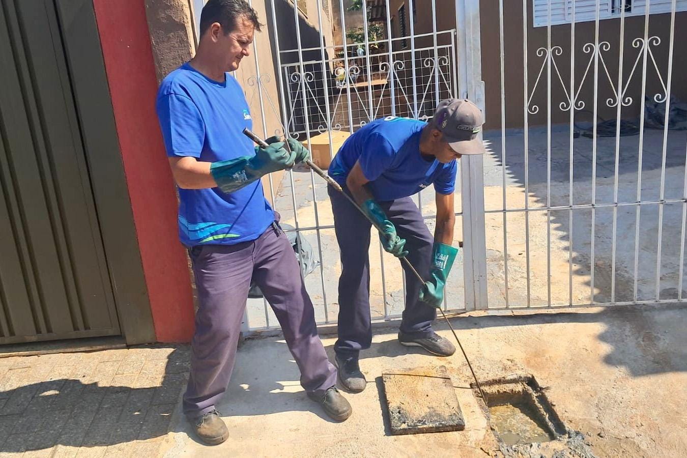 Saerp fez quase 4 mil intervenções na rede de esgoto nos três primeiros meses do ano