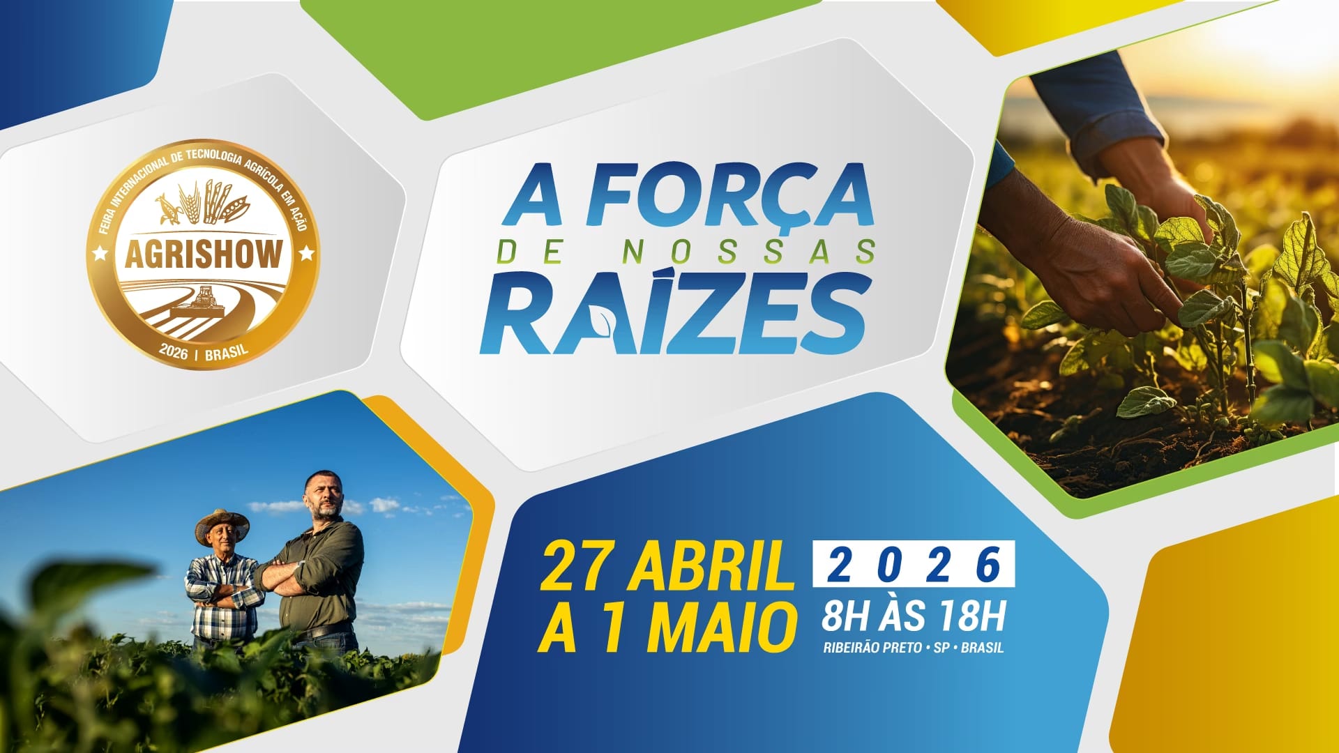 Agrishow 2026 anuncia novidades tecnológicas e obras de infraestrutura em Ribeirão Preto