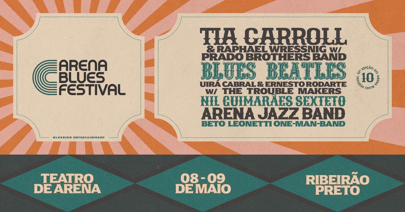 Arena Blues Festival volta a Ribeirão Preto em maio com atrações internacionais