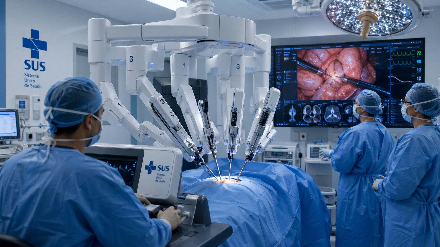 Incorporação da cirurgia robótica para câncer de próstata: impacto regional e operacional