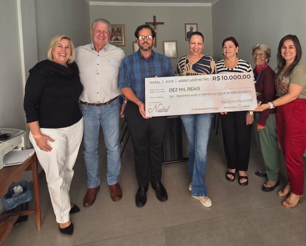 Campanha solidária destina recursos para entidade social de Ribeirão Preto
