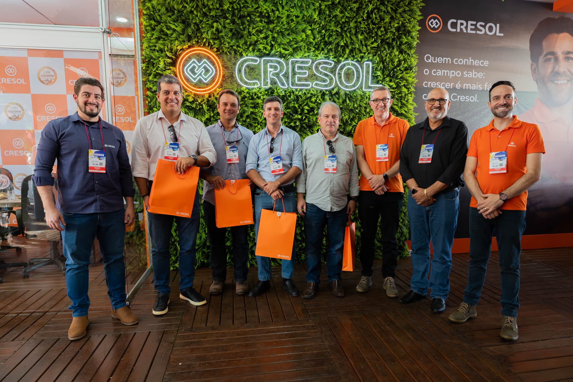 Cresol celebra participação estratégica na Agrishow e reforça presença no crédito ao agro