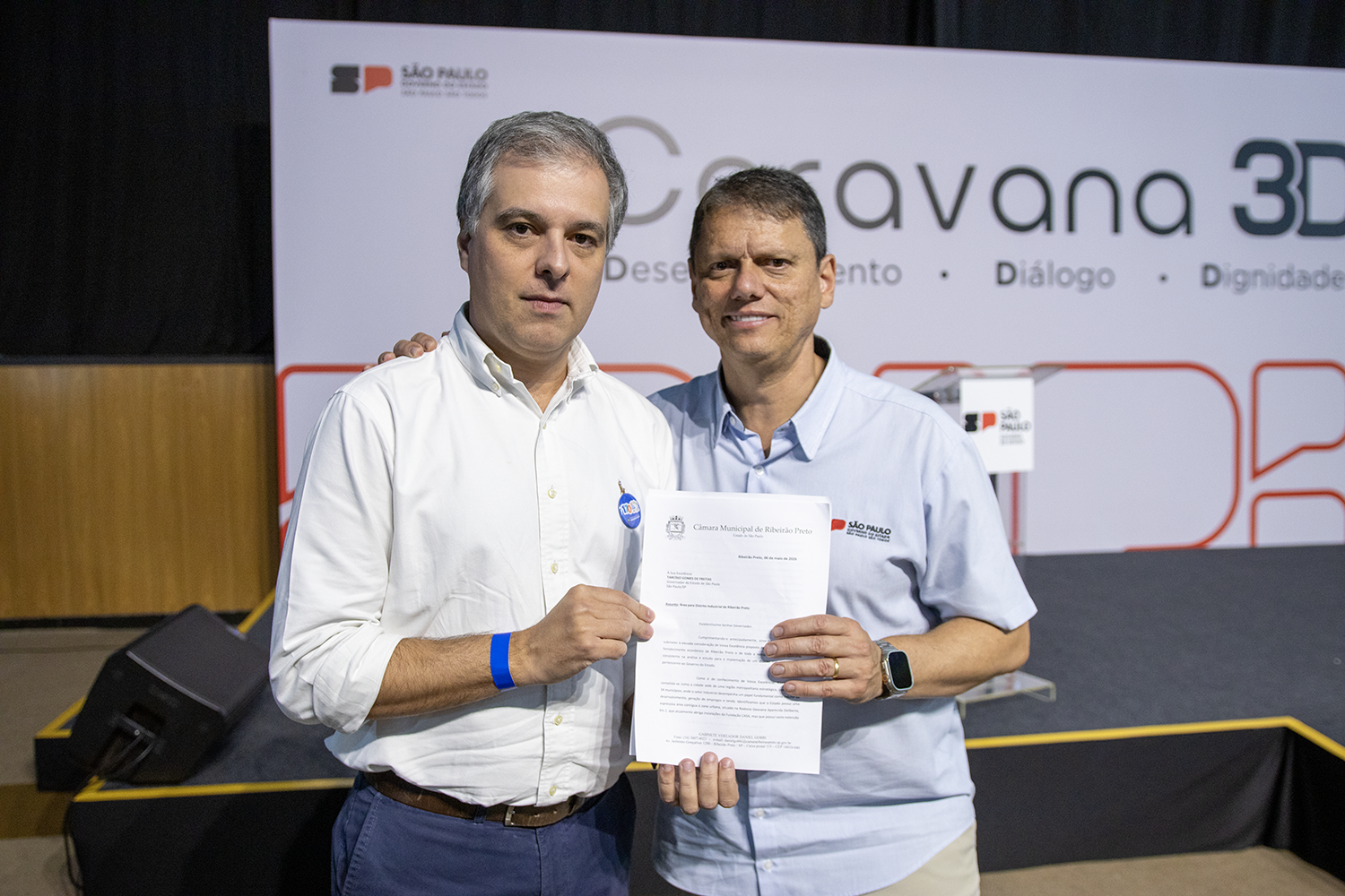 Daniel Gobbi solicita ao governador instalação de escritório da Região Metropolitana em Ribeirão Preto