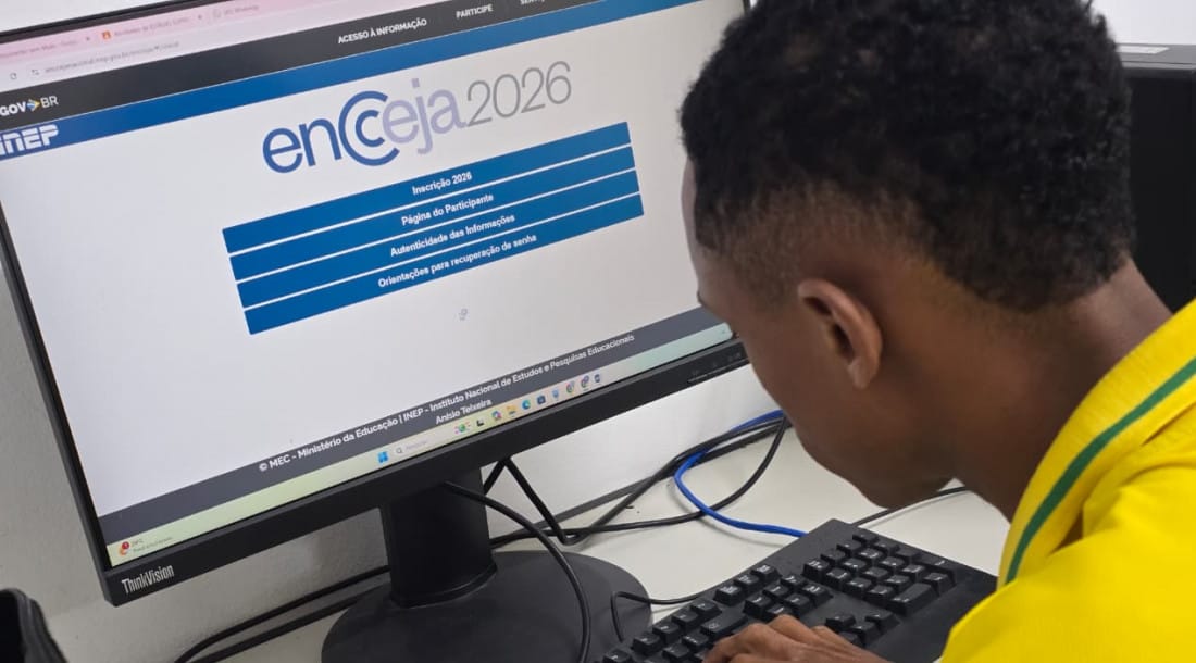 Inscrições abertas para o Encceja 2026; prazo vai até 15 de maio