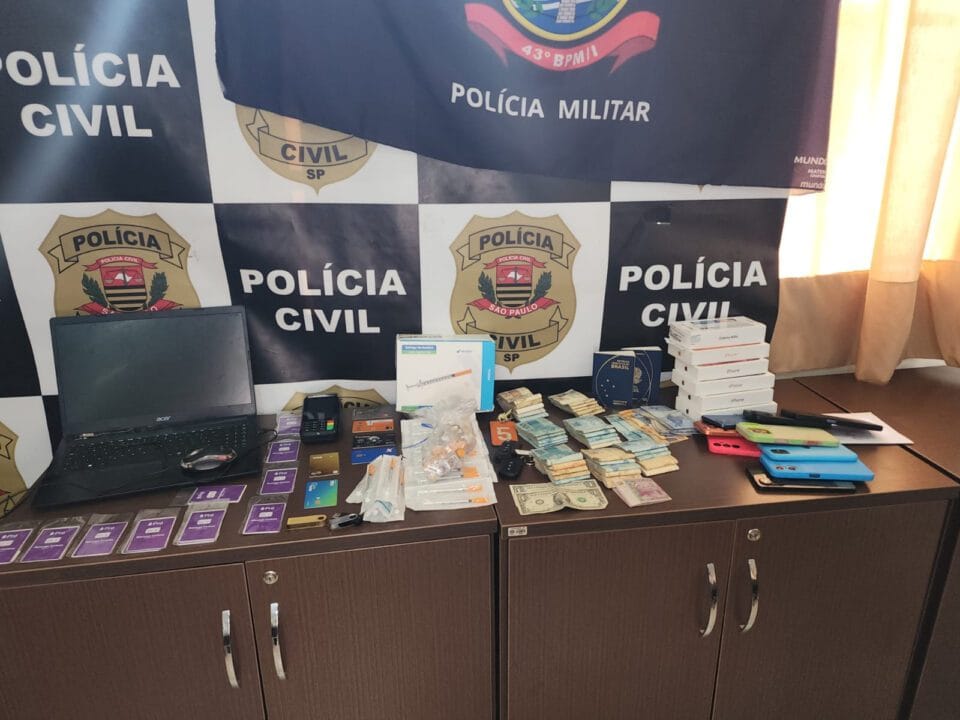 Quatro presos em Jaboticabal por venda de canetas com tirzepatida contrabandeada