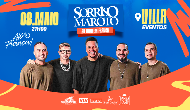 Sorriso Maroto faz show em Franca na próxima sexta-feira com ingressos à venda