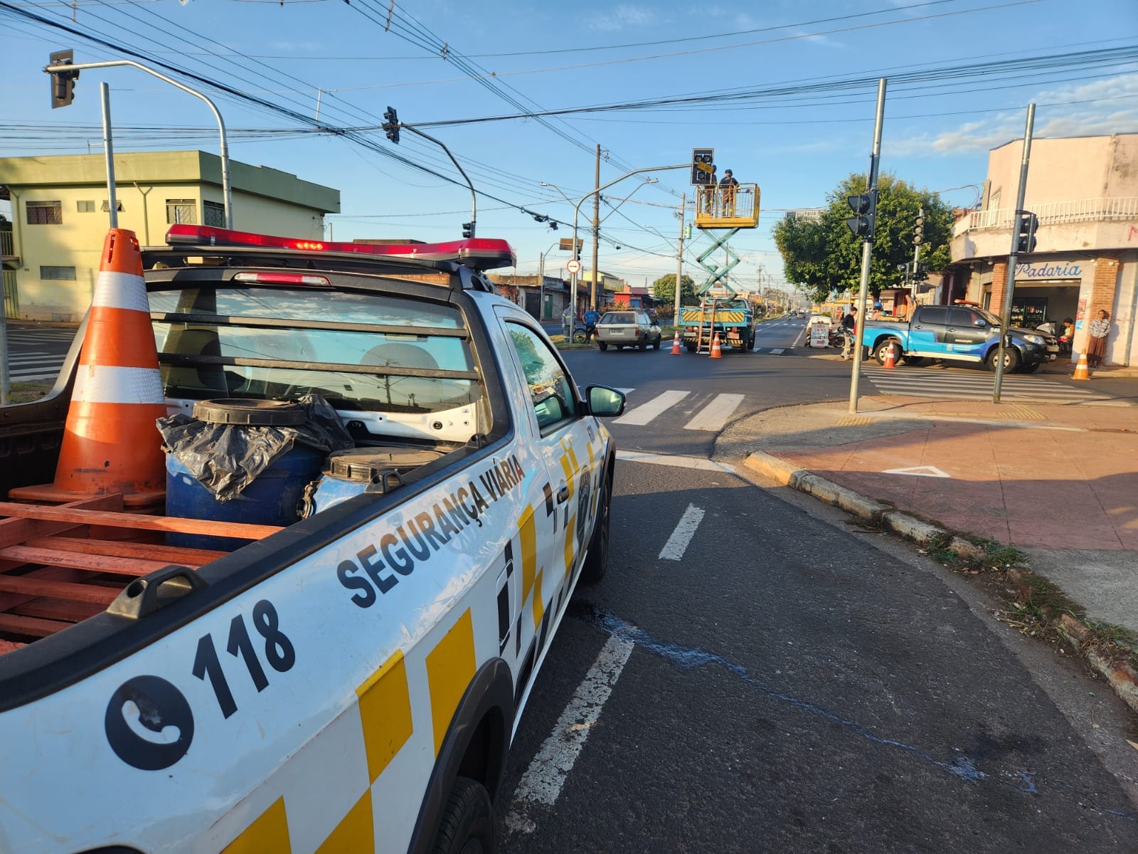RP Mobi coloca em operação novo semáforo na zona Norte