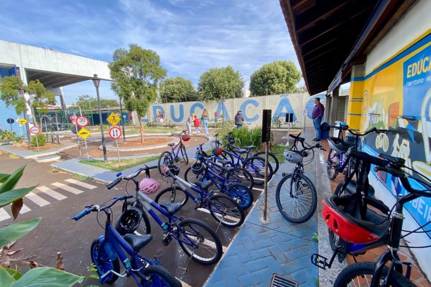 EPT da RP Mobi recebe crianças em circuito educativo de trânsito em Ribeirão Preto