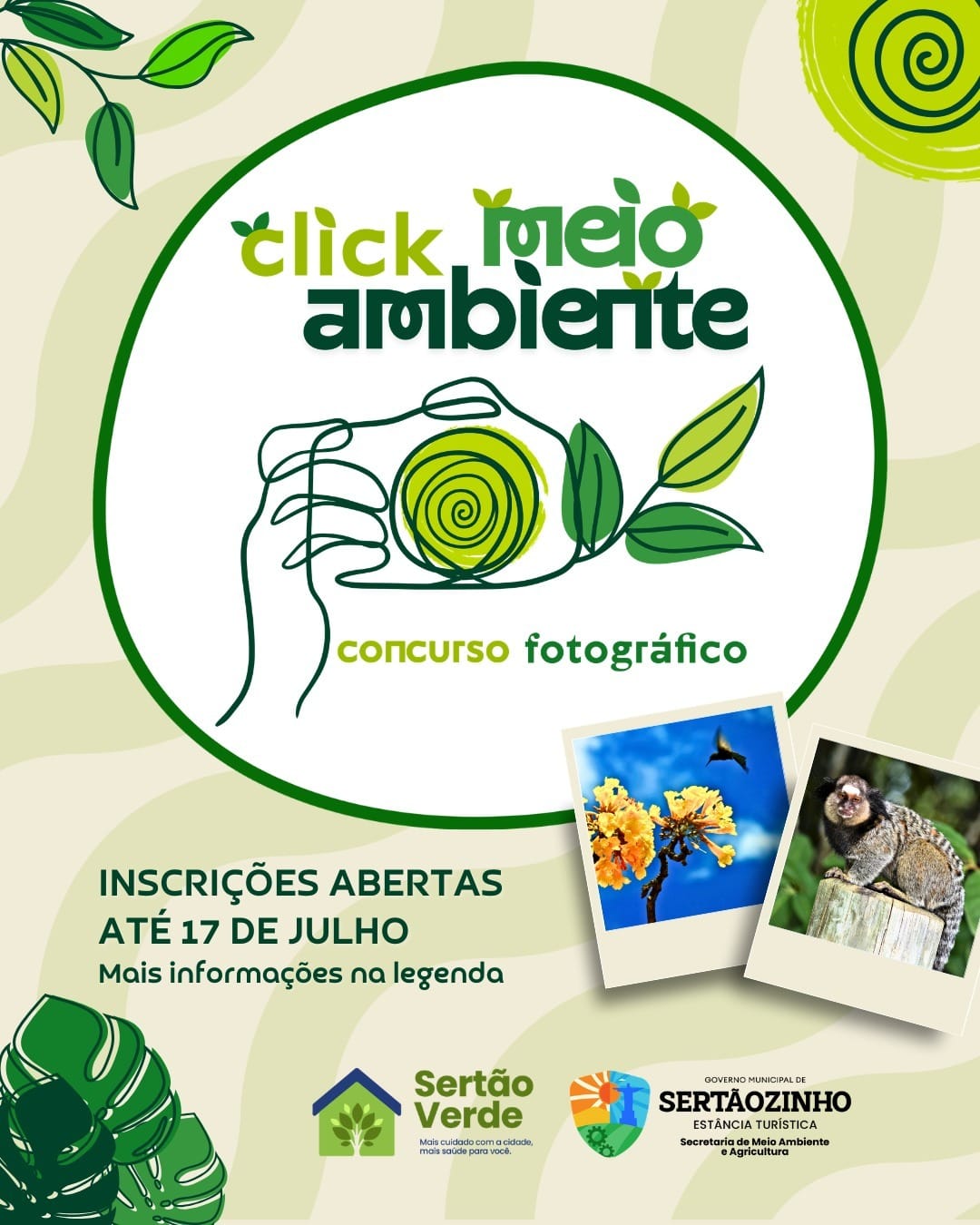 Concurso de fotos quer revelar paisagens e vida natural de Sertãozinho