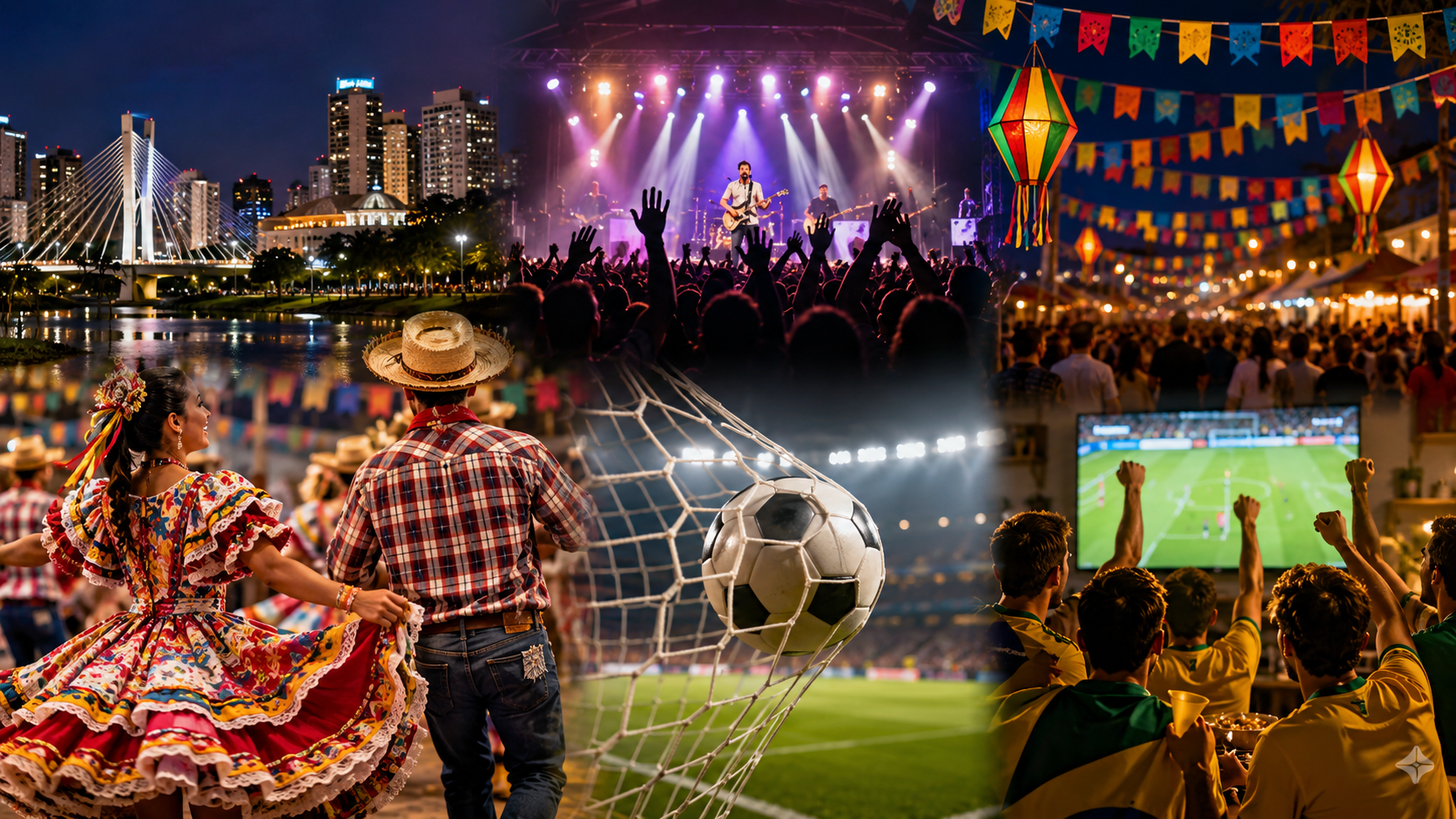Fim de semana em Ribeirão e Franca terá música, dança, festas juninas e jogos da seleção