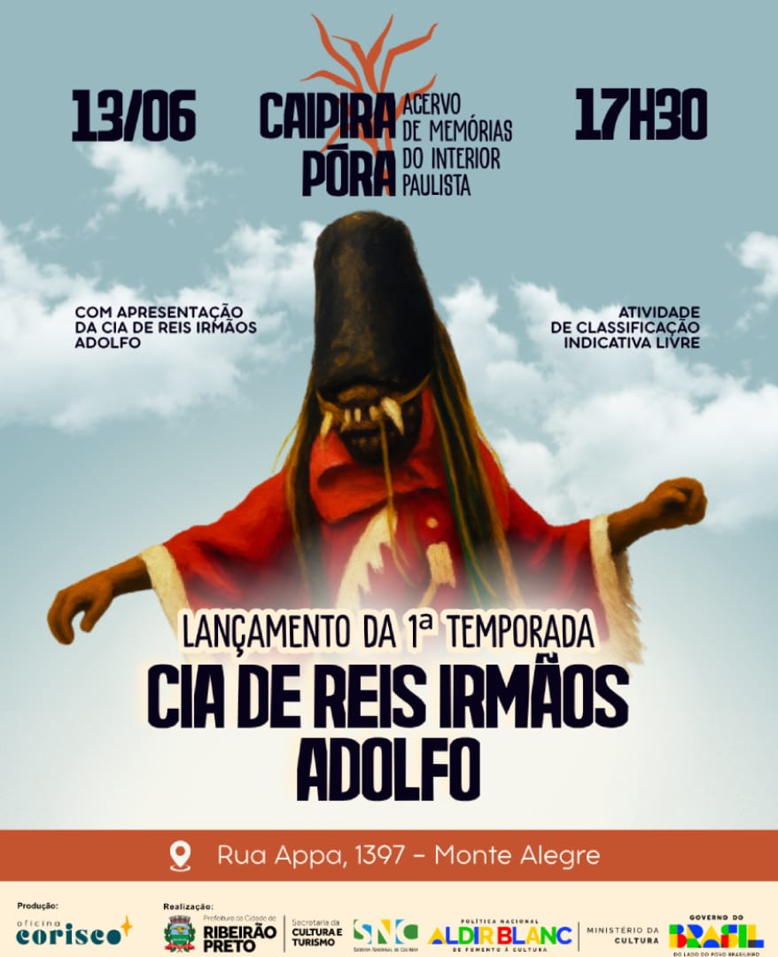Projeto lança acervo audiovisual da Folia de Reis e fortalece o patrimônio cultural em Ribeirão Preto