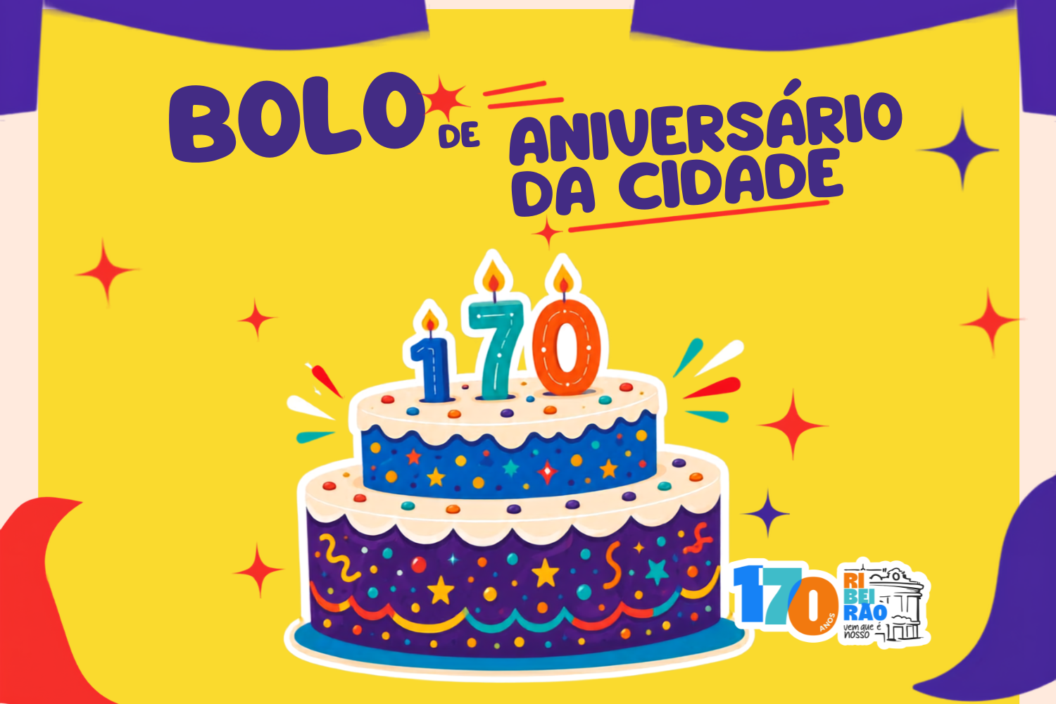 Ribeirão Preto terá festa no centro para celebrar 170 anos nesta sexta-feira