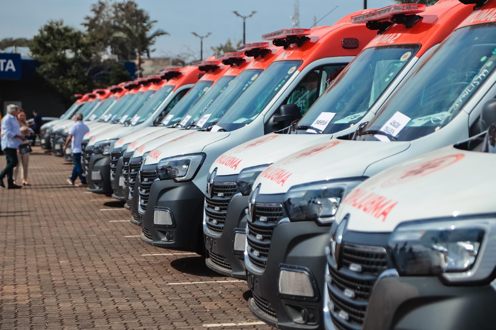 Ribeirão Preto recebe 10 novas ambulâncias do Ministério da Saúde para reforçar o SAMU