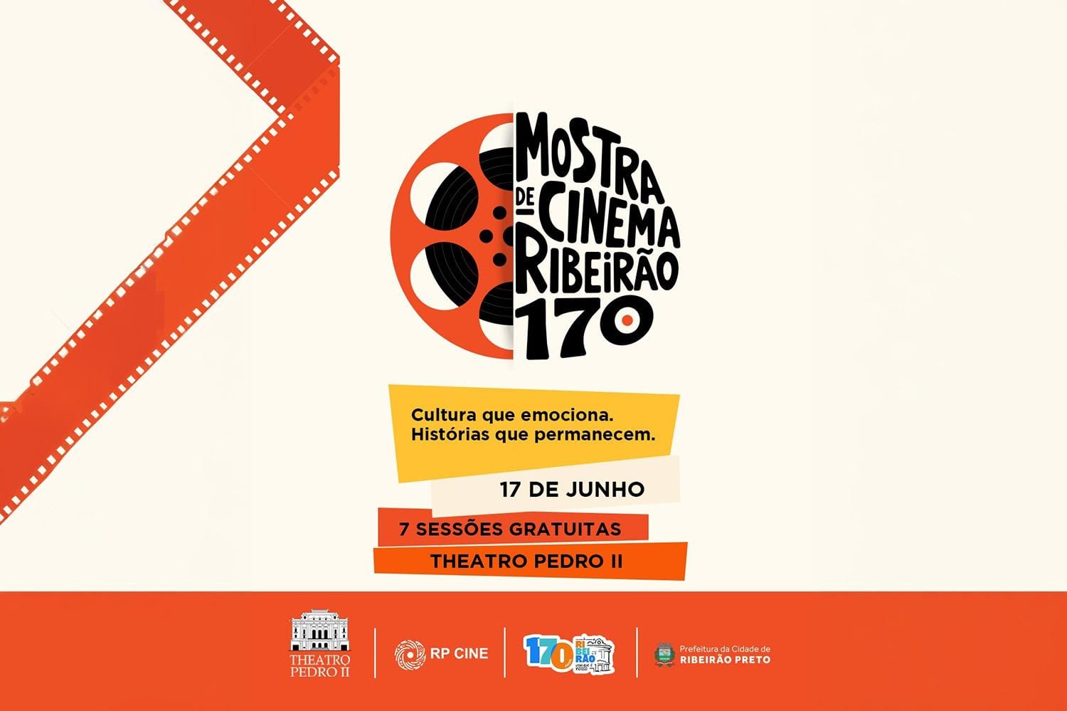 Mostra de Cinema Ribeirão 170 reúne estreia de filme e sessões gratuitas no Theatro Pedro II