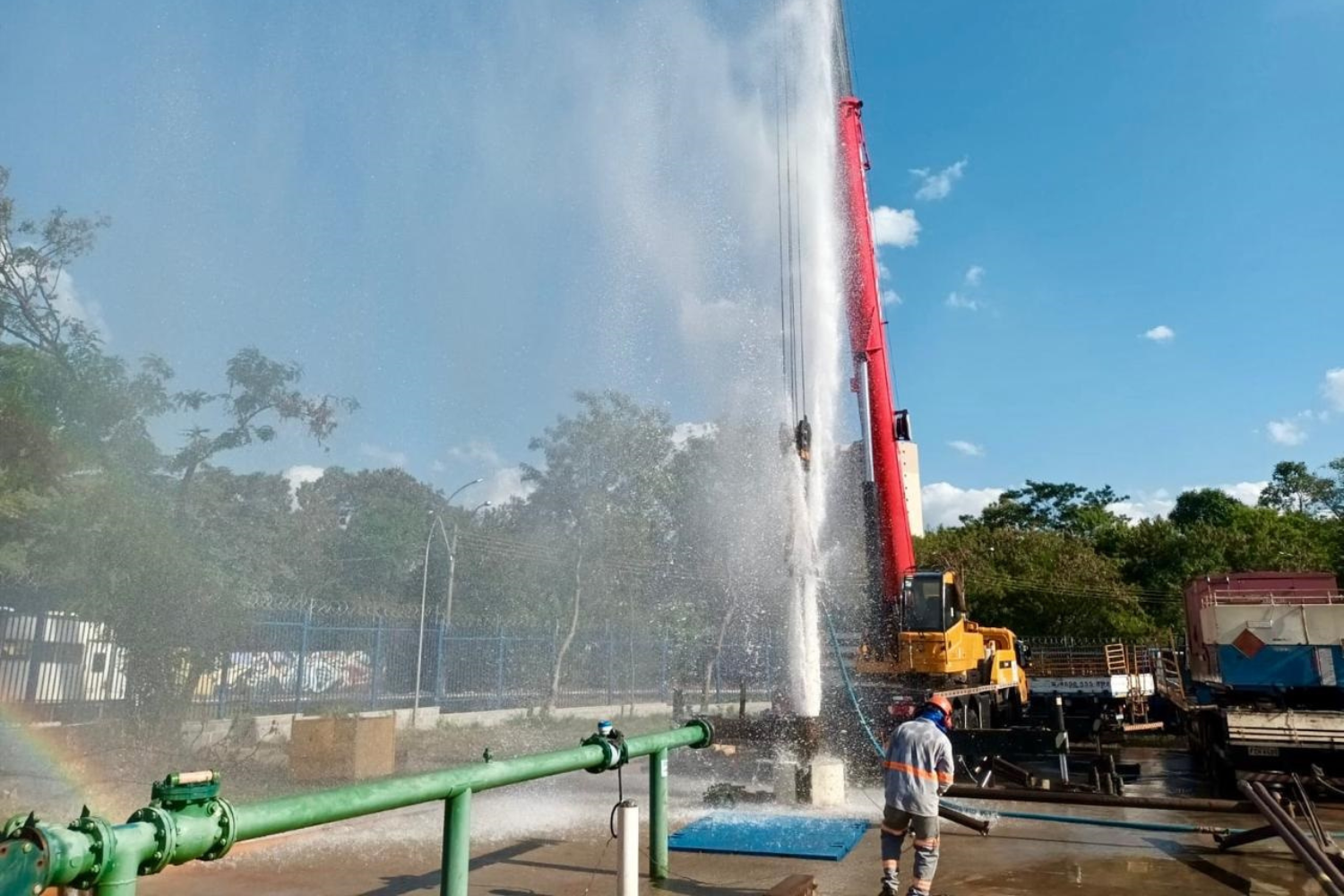 Obra emergencial em poço de abastecimento é concluída antes do prazo e abastecimento começa a ser retomado em Ribeirão Preto