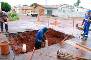 Daerp Instala Válvulas Para Melhorar Abastecimento No Alto Do Ipiranga