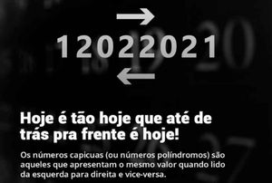 Você Sabe O Que São Números Políndromos?