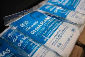 Educação Recebe Máscaras E Kits Para Teste Covid-19