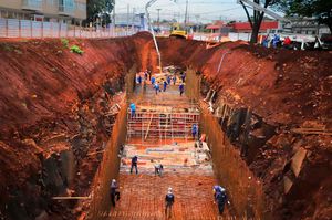 Começa A Concretagem Do Túnel
