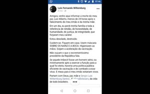 Jornalista Perde Pai, Mãe E Irmão Para A Covid Em 24H