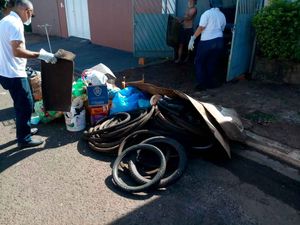 Arrastão Da Dengue Recolhe 3,3 Toneladas De Material